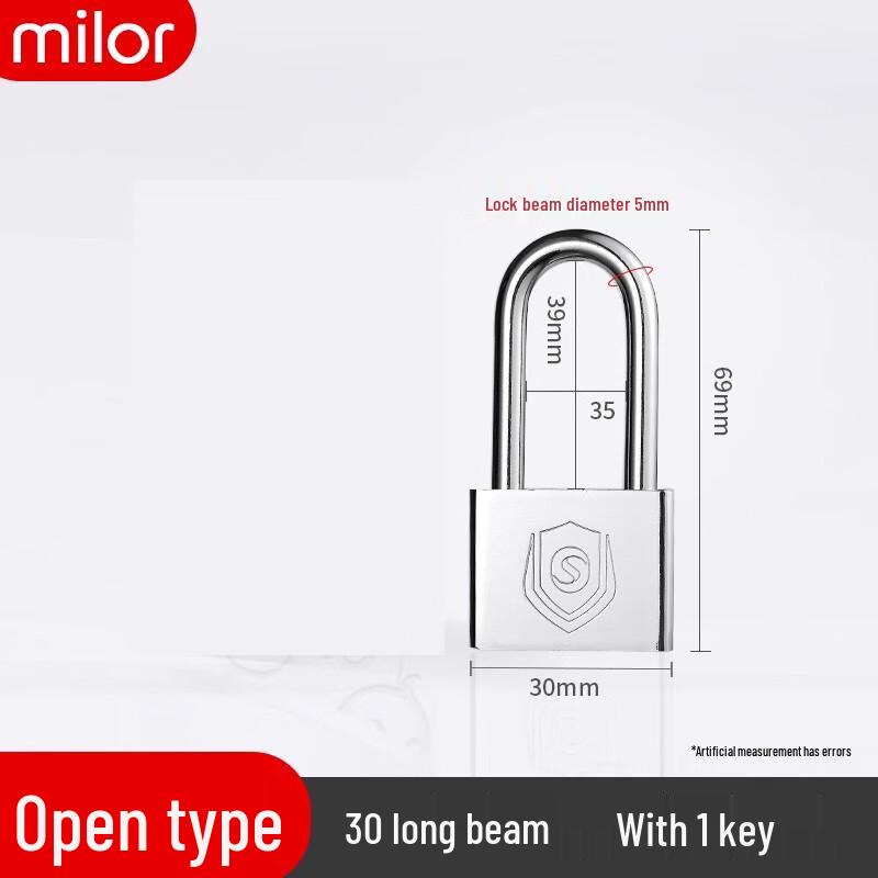 

AVADEN Stainless Steel Long Shackle Padlock