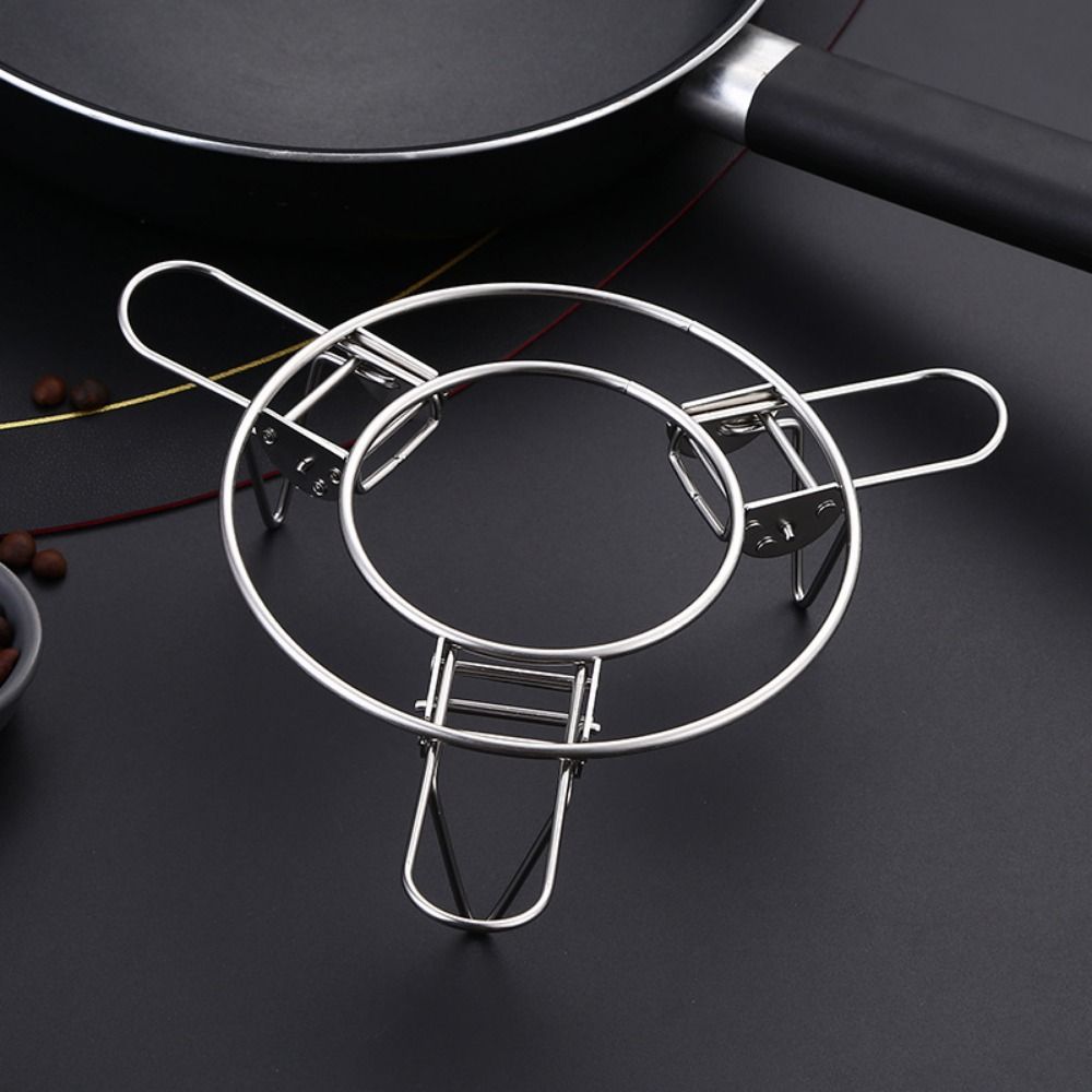 Heat-rsistant Telescopic Steaming Rack Saving Space Tripod Cooking Stand Cooling Tray  Heating