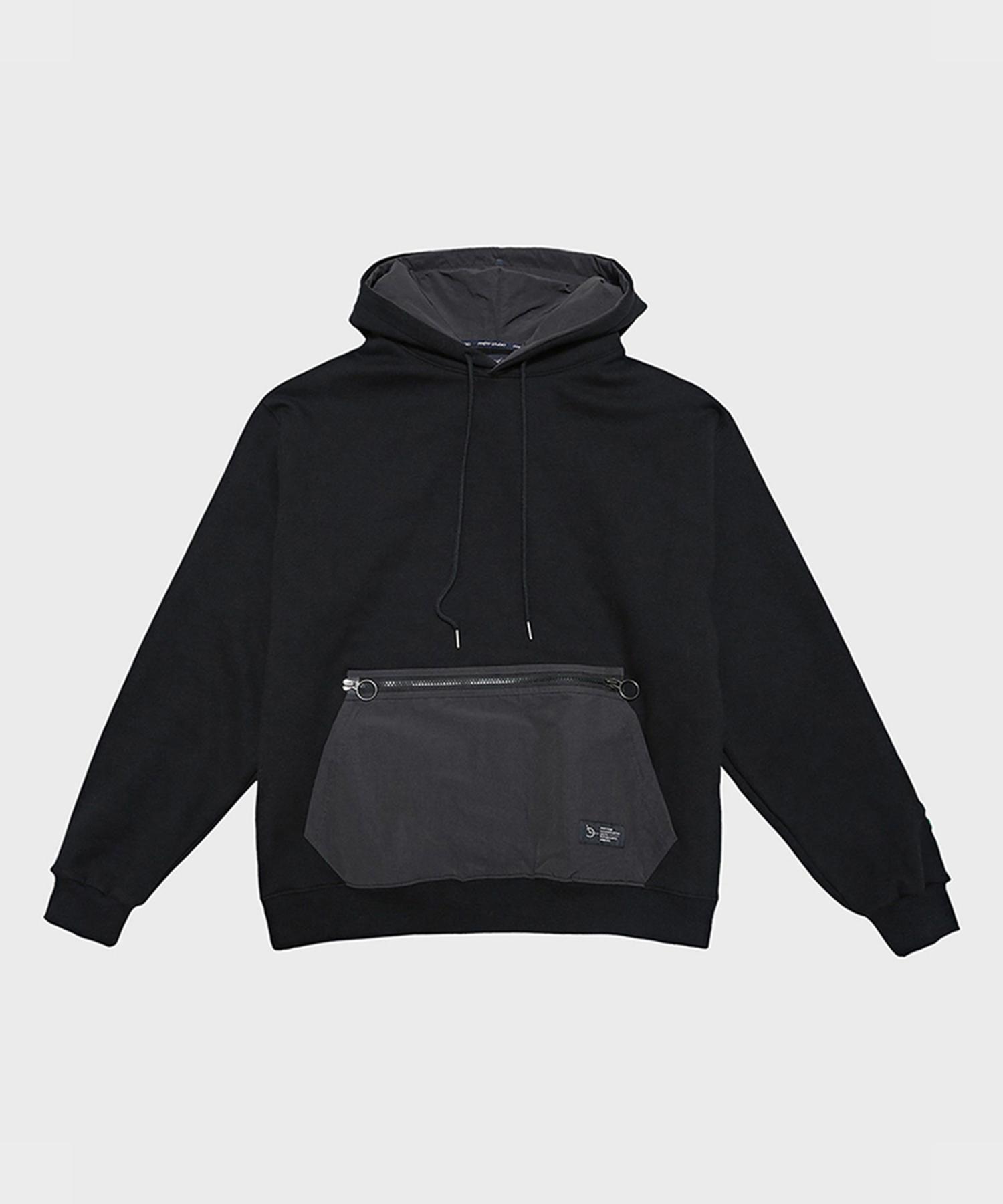 Толстовка Pep Studio с карманом на молнии (черный) Black/Xl