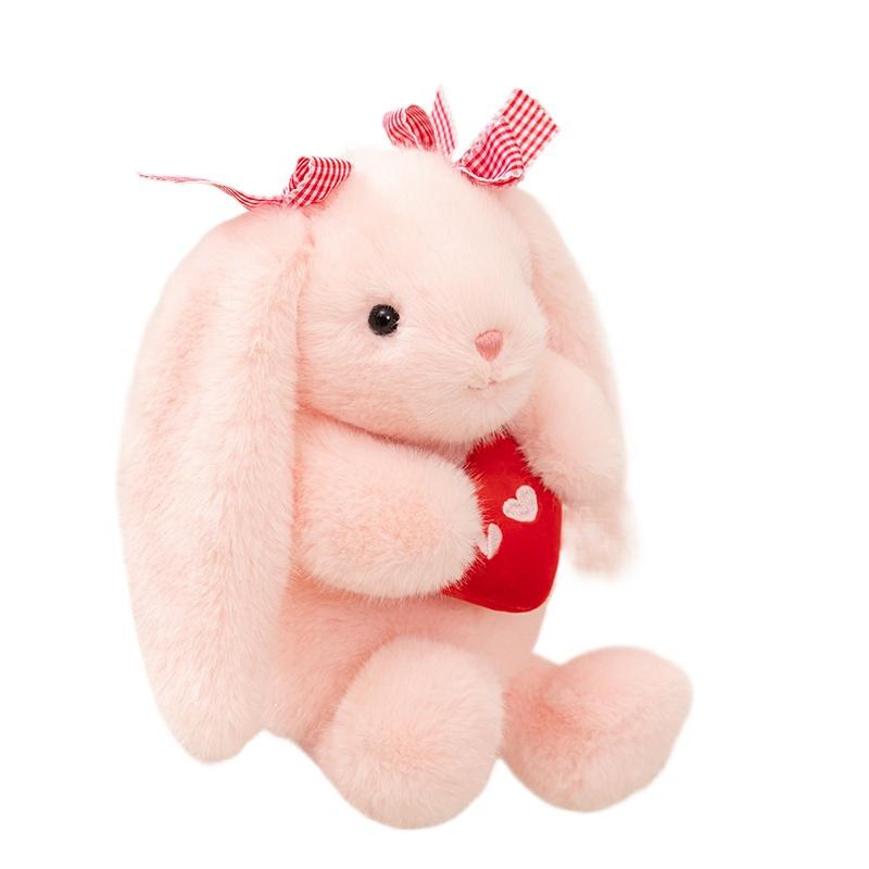 

Love Rabbit Soft Throw Pillow Valentine s Day Cute Bunny Love Dolls Plush Cushion Wedding Stuffed Plushies Easter Day Girl Gift