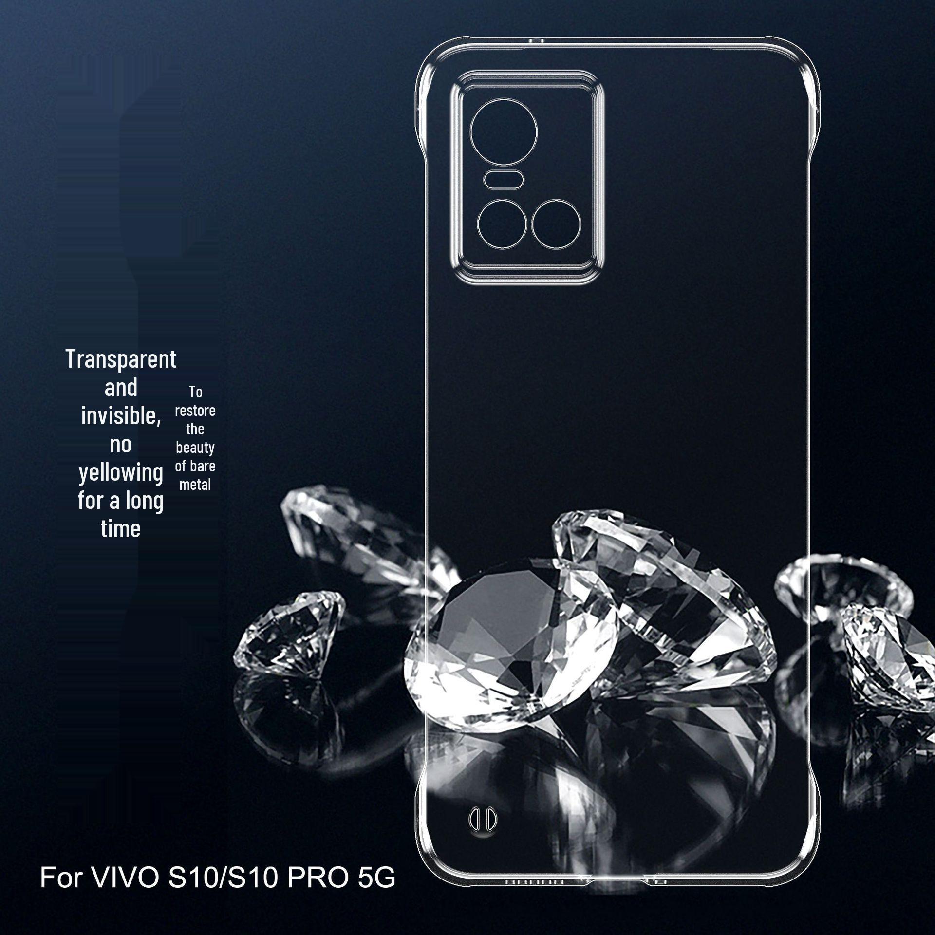 

VIVO S19/S15E/S16Pro Transparent Hard Case: Premium Lens Protection, Scratch-Resistant, Heat Dissipation, Borderless Design VIVO S16E