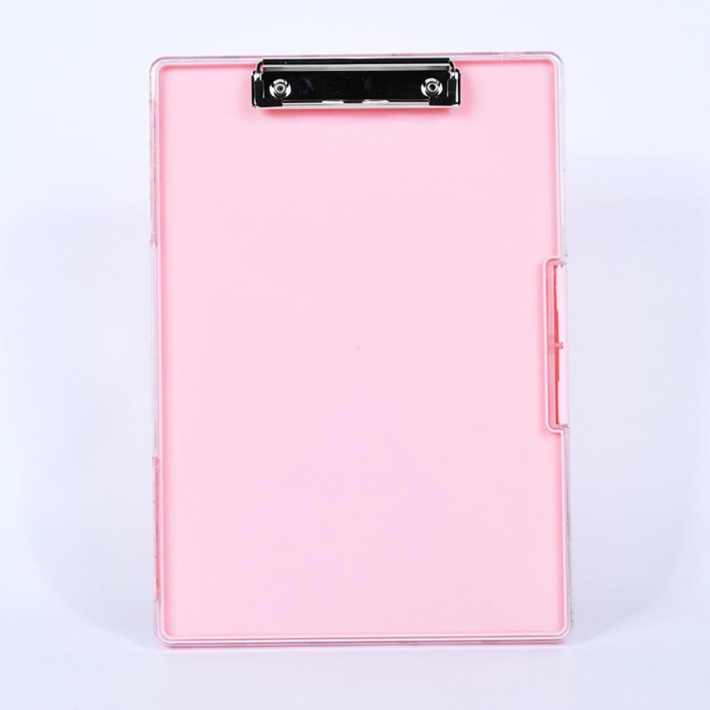 Side Opening Storage Clipboard Double-layer Clipboard Organizer Writing Board  Office Accessories