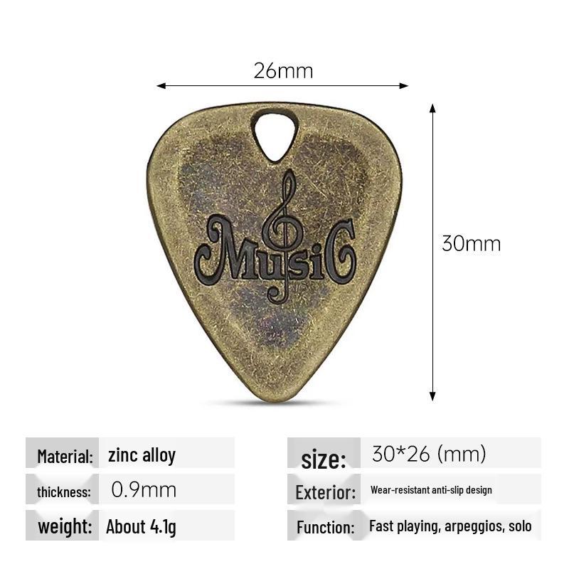 Celluloid & ABS Guitar Plectrums: 0.46, 0.71, 0.96, and Metal Picks