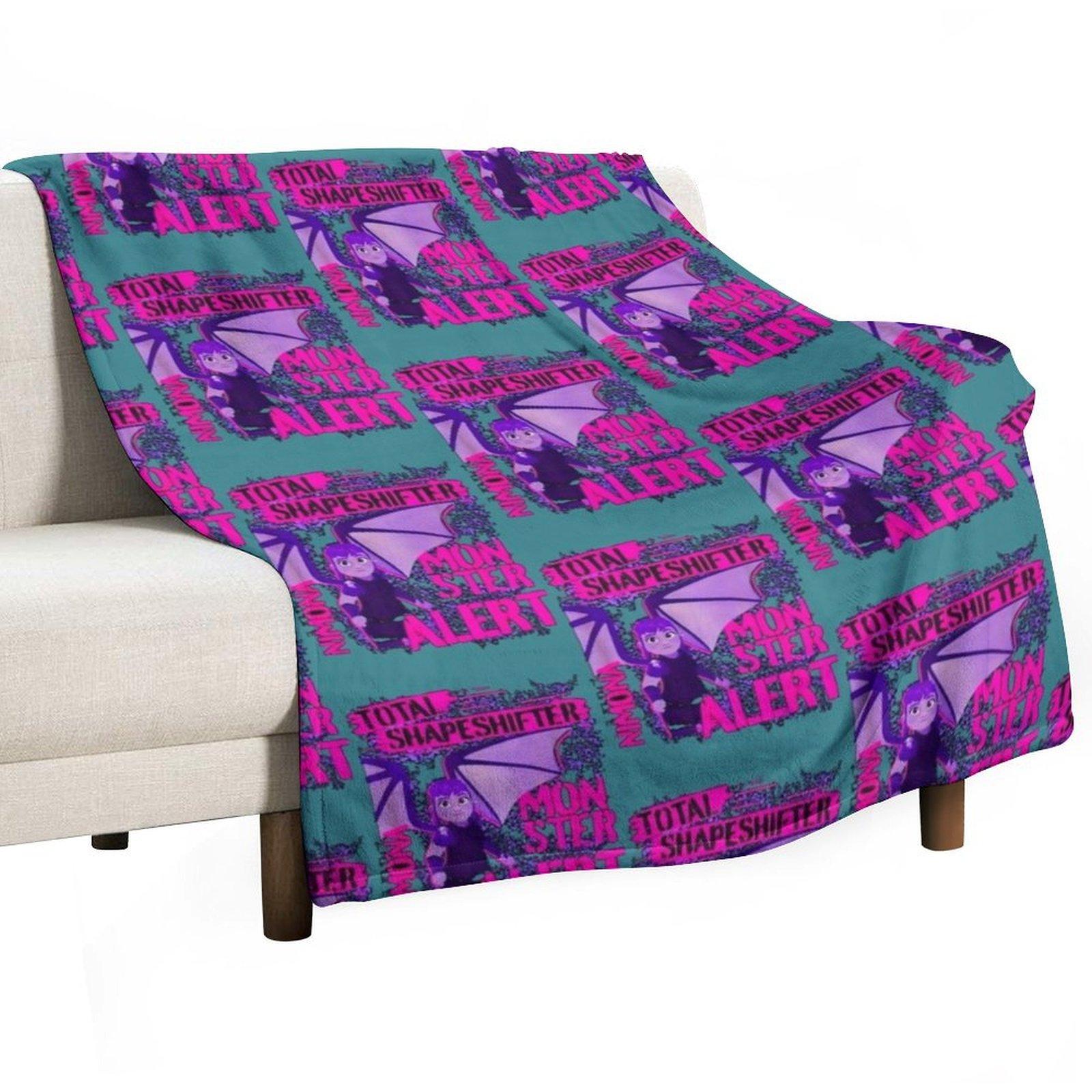 Nimona Total Shapeshifter Monster Alert Throw Blanket blankets ands Tourist funny gift Sofa Quilt Blankets 30x40in