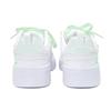 Li Ning Sycee Wear resistant And Lightweight Low top Skateboard Shoes Women's White Green AGCT340-5(TeamTwo-)