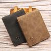 Men's Vintage Frosted Wallet with Multiple Card Slots