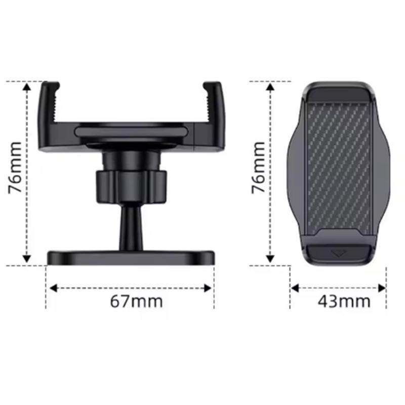 Universal Magnetic Phone Holder with Strong Base 360 Rotation Portable Mobile Phone Holder for Gym & Outdoor Activity