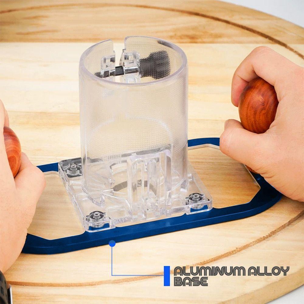 Milling Groove Wood Router Base Flip Engraving Adjustable Trimming Machine Protective Base Spare Parts Edge Guide Engraving