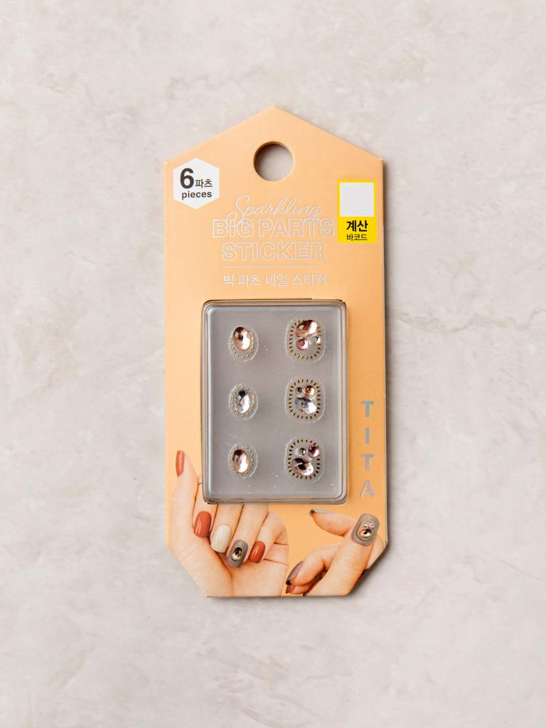 Large Charm Nail Art Sticker Set (6 Packs)