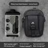 Multifunctional Solar-Powered Emergency Radio & Flashlight with Hand-Crank Power Generator and Waterproof Power Bank