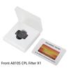 For 70mai Dash Cam A810s CPL Filter HD Lens Dust Protection Anti Glare CPL Filter for 70mai RC24 Rear Camera CPL Filter