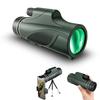 Portable Monocular Telescope 10x42 12x42 Large Eyepiece HD Optical Lens Birdwatching Hiking Travel Outdoor Use