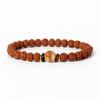 Natural Wood Star Moon Bodhi Seeds Bead Bracelet Promotes Meditation Wisdom & Good Luck Fortune Enlightenment Harmony Jewelry