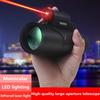 High-power High-definition Night Vision Telescope 12X50 High-quality Monocular Infrared Telescope Professional Outdoor