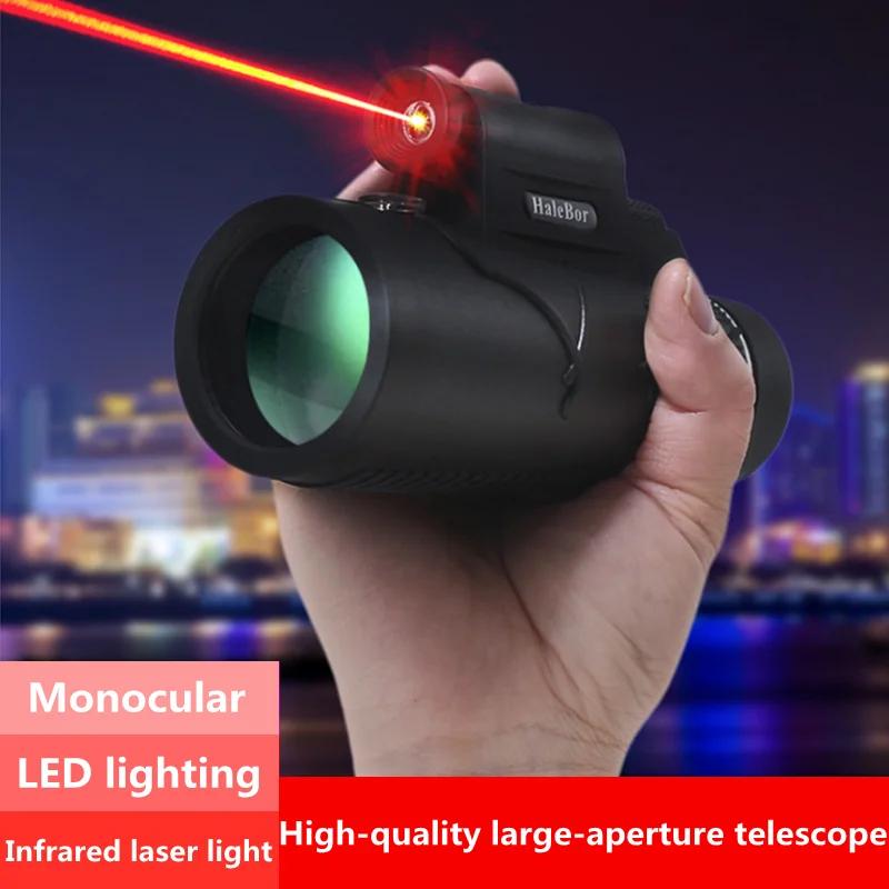 High-power High-definition Night Vision Telescope 12X50 High-quality Monocular Infrared Telescope Professional Outdoor