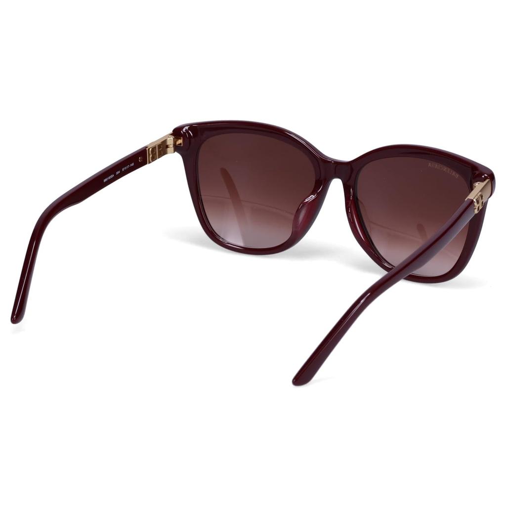 Balenciaga Sunglasses for Men and Asian UV Women, Fit, Protection, Burgundy, BB0183SA-004 [Used]