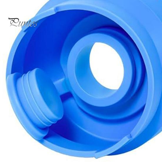 Universal Replacement Lid for Water Bottles Jug Cap, Silicone Reusable Non Spill Safe Cover Dormitory Bottle Caps 55mm Dispenser Sealing Stopper