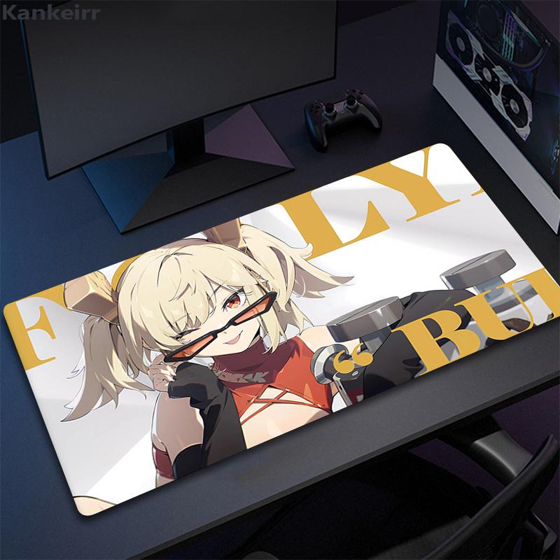 Seth Lowell Nicole Koleda Lycaon Ellen Corin Large Kawaii Mousepad Zenless Zone Zero Mouse Pad Office Laptop Keyboard Desk Mat