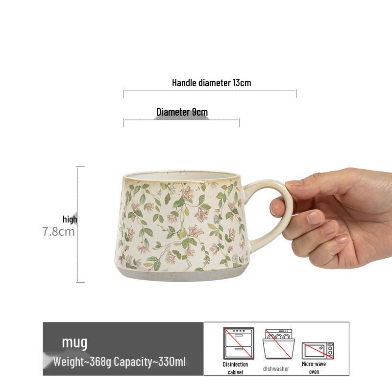 

OLOEY Monet Garden Ceramic Travel Mug