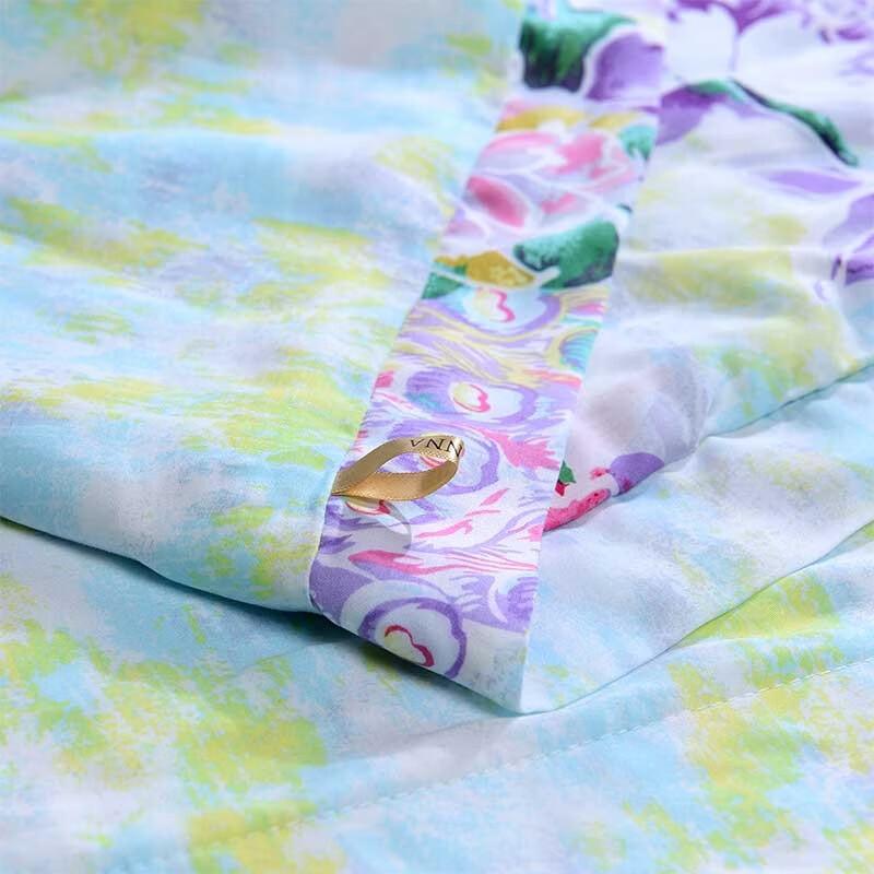 FUANNA Tencel Blend Washable Summer Quilt
