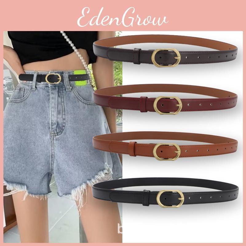 Leather Belt Vintage Women Versatile Decorative Waistband Casual Strap Jeans