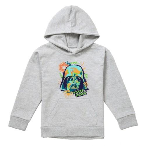 STAR WARS Childrens/Kids 90s Darth Vader Heather Pullover Hoodie