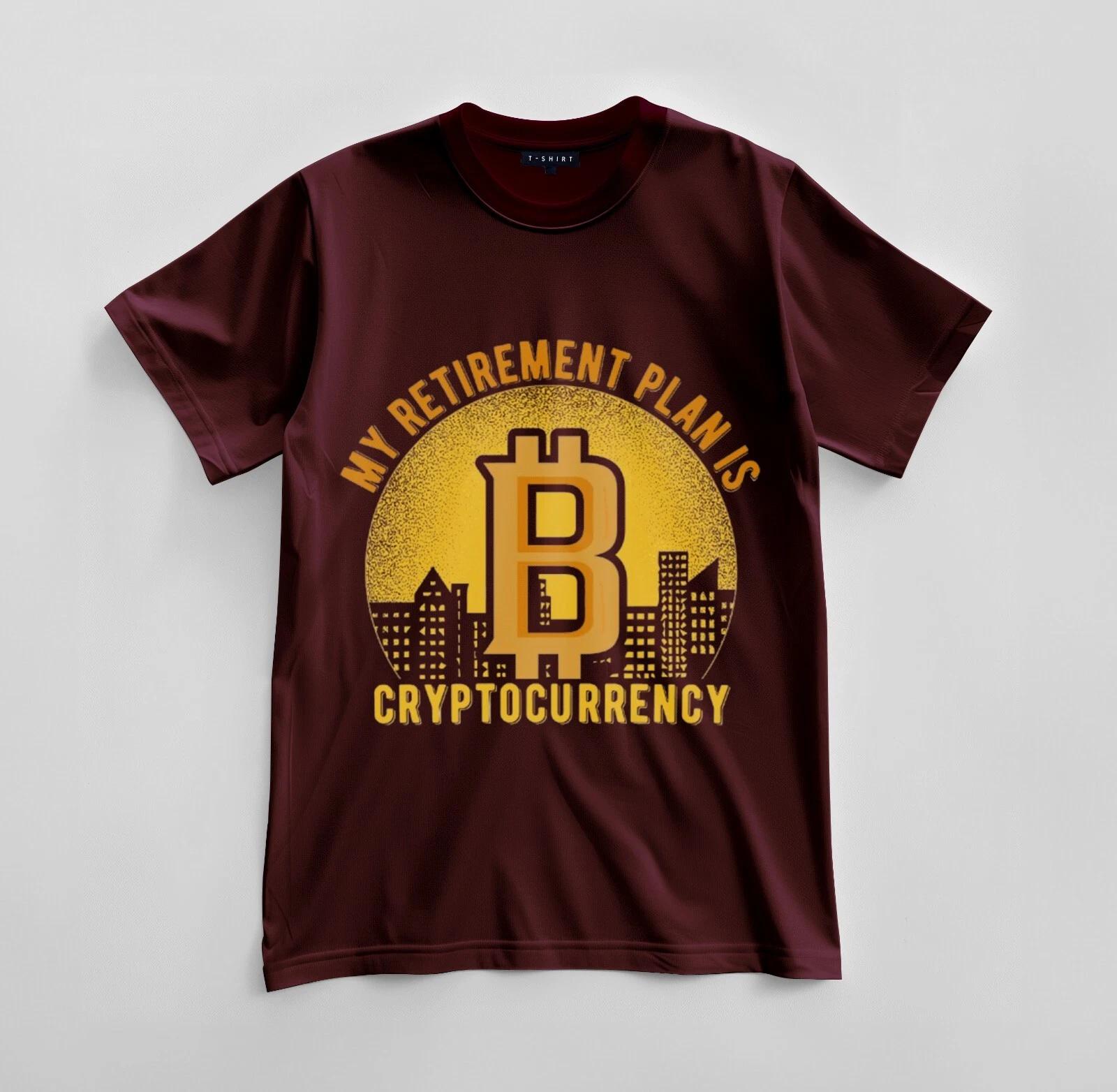 

Custom Crypto Retirement Graphic T-shirt Design Unisex Jersey Short Sleeve Tee L