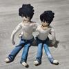 Anime Death Note L.Lawliet Bambola Cosplay Peluche Bambole Ripiene Astratte Articolate Flessibili Decorazione Stanza Mascotte Halloween Morbidi Oggetti di Scena