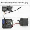 21V Brushless Screwdriver Switch Replacement 9-wire Pin Connector Accessory Cut-Off Switch