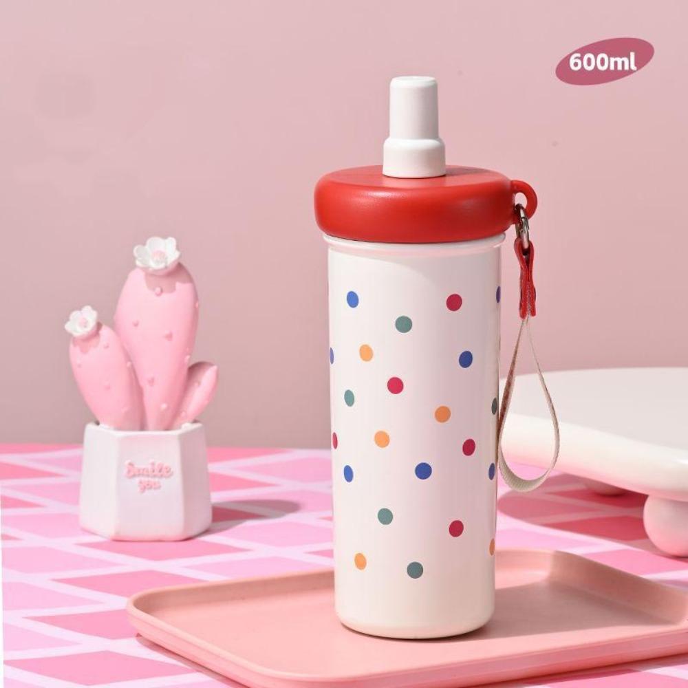 600ML Vacuum Cup 316 Stainless Steel Tumbler Portable Insulated Cup  Office Workers