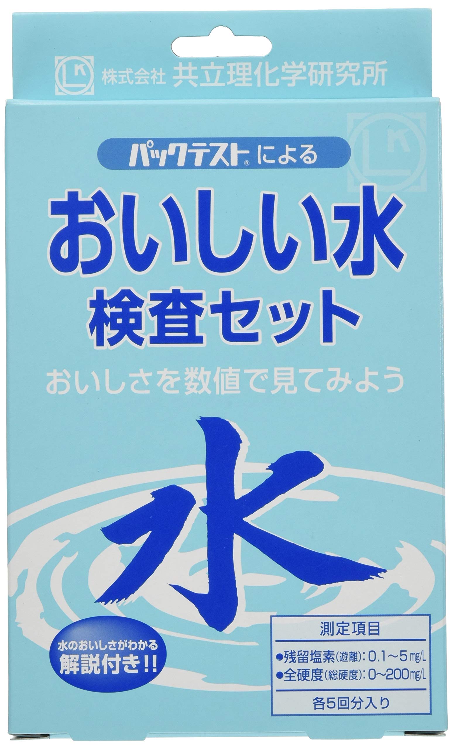 

Kyoritsu Chemical-Check Lab Delicious Water Test Kit
