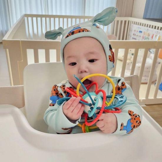 Correntes de Brinquedo Sensorial para Bebê Malang - Conjunto de Mordedores Macios