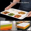 Melamine Divided Fast Food Tray