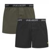 Mens Woven Boxer Shorts (Pack of 2)