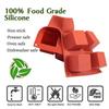 8 cavity square mousse cake mould for baking cubes french dessert mould chocolate brownie candle soap making kitchen accessories