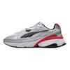 Puma Fade Silver White Red Unisex Sneakers Puma-Silver Puma-White For-All-Time-Red 406203-12