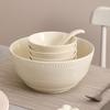 RuHan Ceramic Embossed 8-inch Soup Bowl