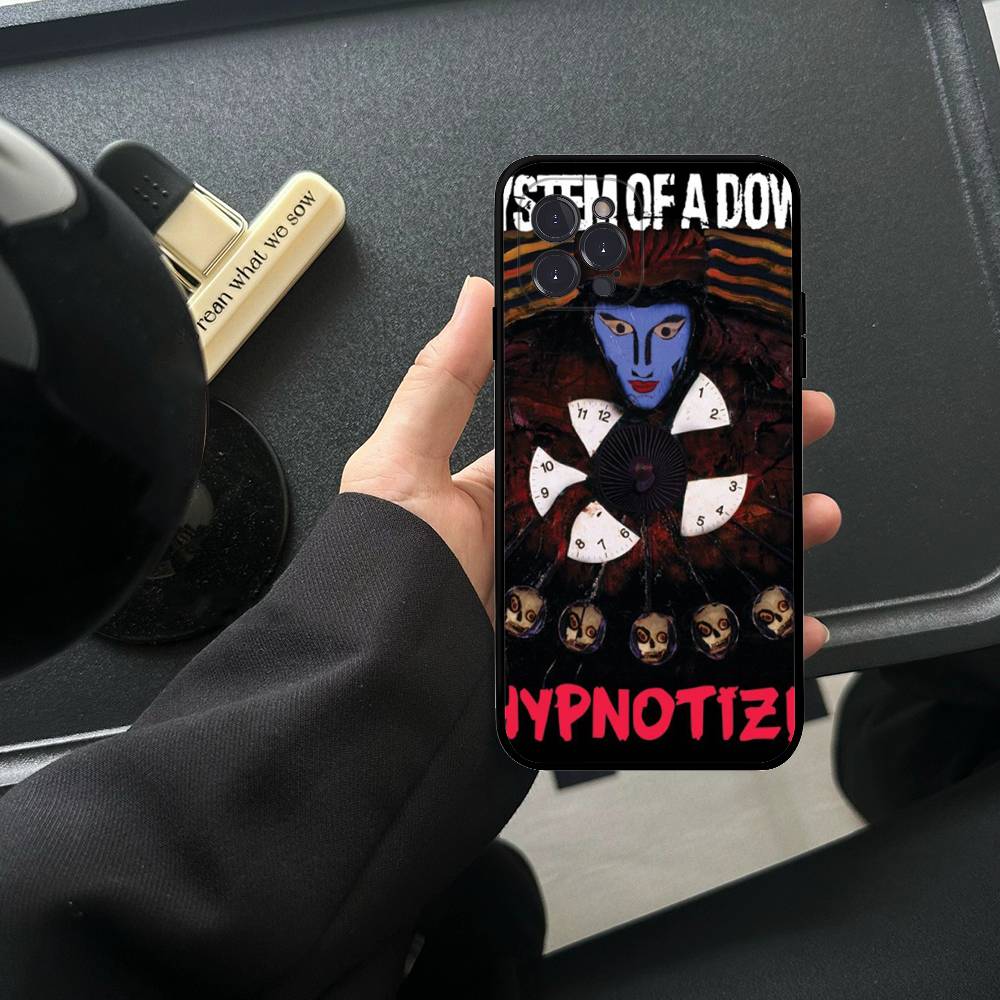 

Metal Band System Of A Down For IPhone 17 16 16e 15 14 13 12 11 Pro Max Mini Plus Phone Case iPhone 15 pro