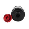 Racing Power Steering Fluid Reservoir Tank with Clamps Aluminium Alloy Fuel Cell Surge Tank Power Steering Oil Catch Can Tank