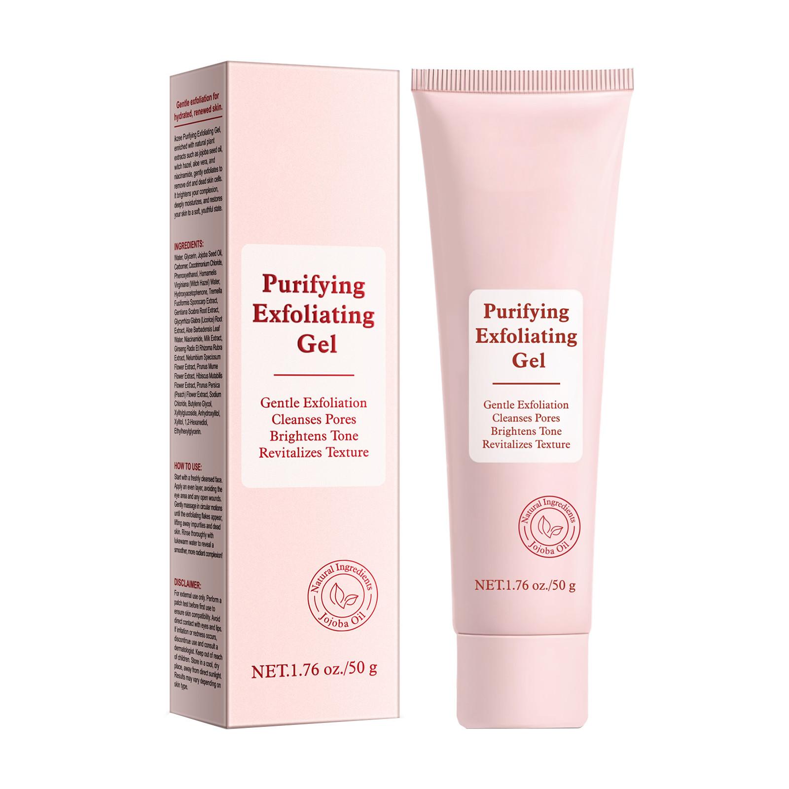 

Отшелушивающий гель Глубокое очищение, Увлажнение, Осветление, Многокомпонентный отшелушивающий гель 50 г One Size