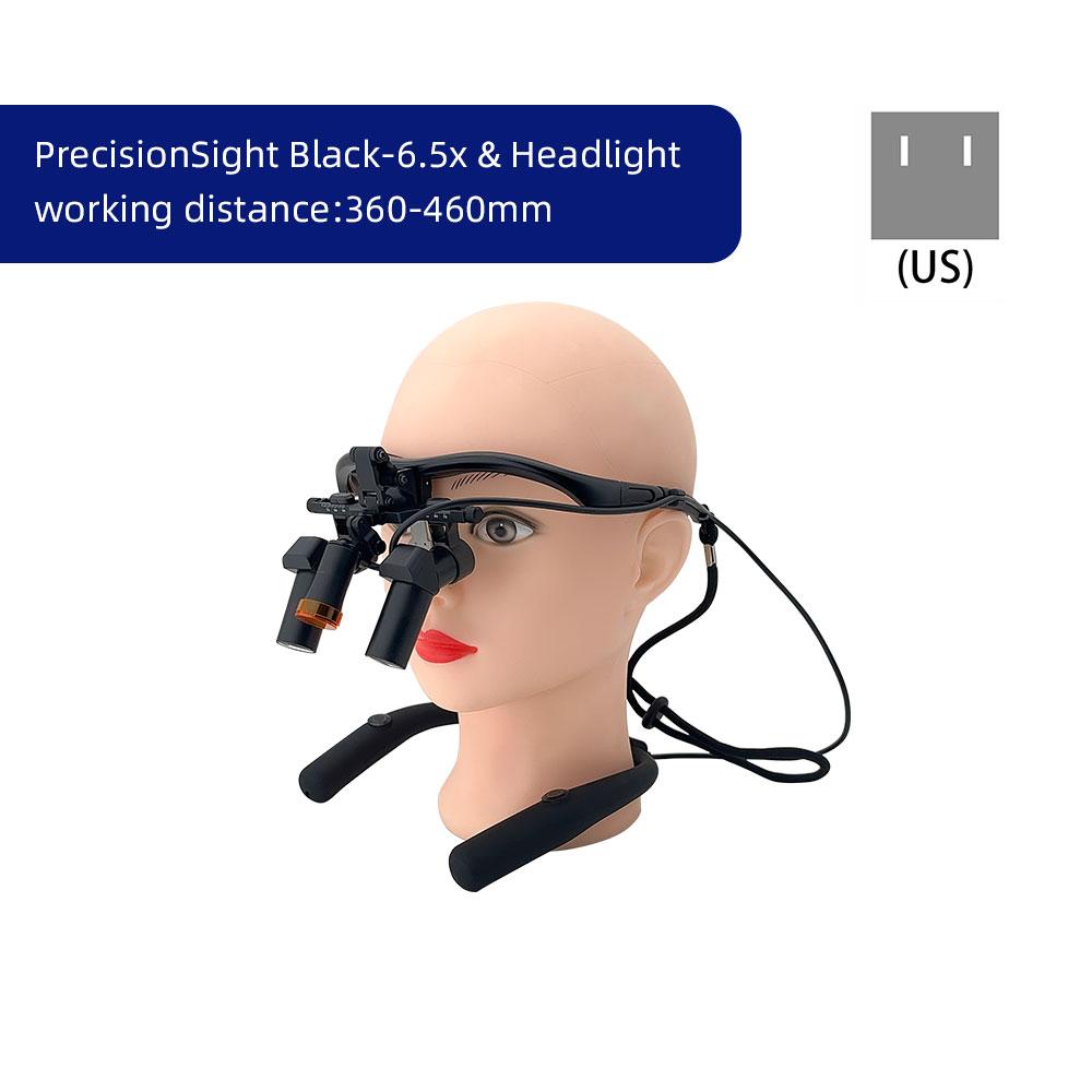 3.5X/4.5/5.5X/6.5X Dental Loupes Headlight Set Wearing Glasses Magnifying The Mirror Oral Glass Surgery Hd Led Equipment