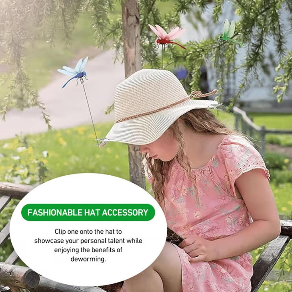 Dragonfly Clip Insect Deterrent Simulated Patio Decor Gardening Suitable for Yard Garden Patio Decoration