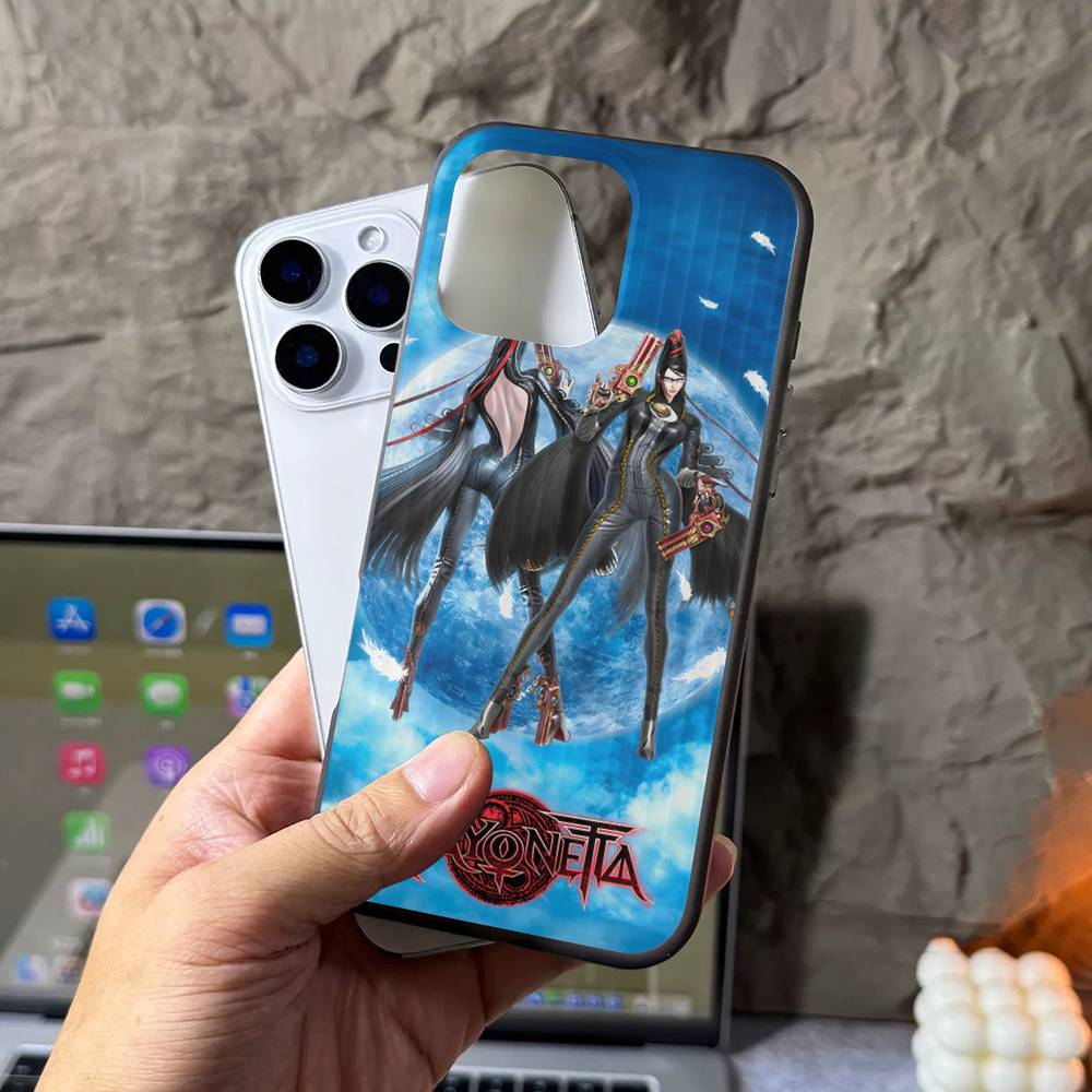 Spiel Bayonetta Anime Für IPhone 17 16 15 14 13 12 11 Pro Max Plus Pro Klare Handyhülle Rutschfeste Schale