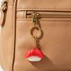 1/6Pcs 3D Printed Sushi Clicker Keychain, Stress Relief Push Button Fidget Toy, Finger Clicker Keyring Pendant Backpack Handbag Charm