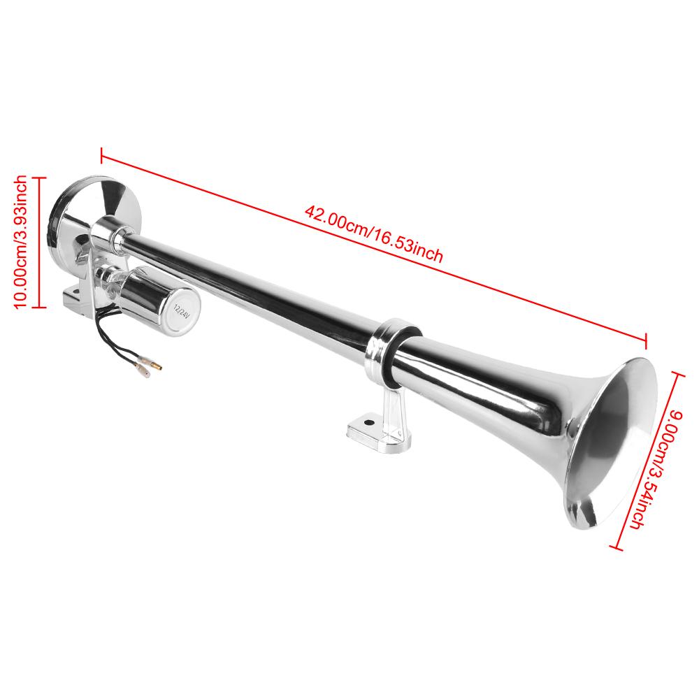 Tromba ad Aria 24V/12V Altoparlante Super Forte Tromba per Auto Forniture per Barca Camion Con Relè Altoparlante Tromba Sirena di Avvertimento Impermeabile