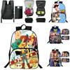 Cartoon Print Backpack For Kids Versatile School Bag With Cute Design And Spacious Capacity