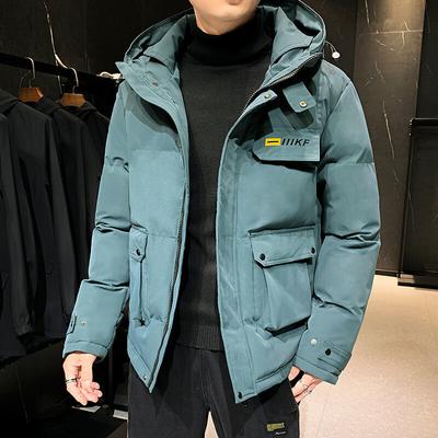 Tooling Cotton-padded Clothes Men's Winter Thickened Trendy Brand Cotton-padded Clothes Jacket Cotton-padded Jacket Winter Clothes Hooded