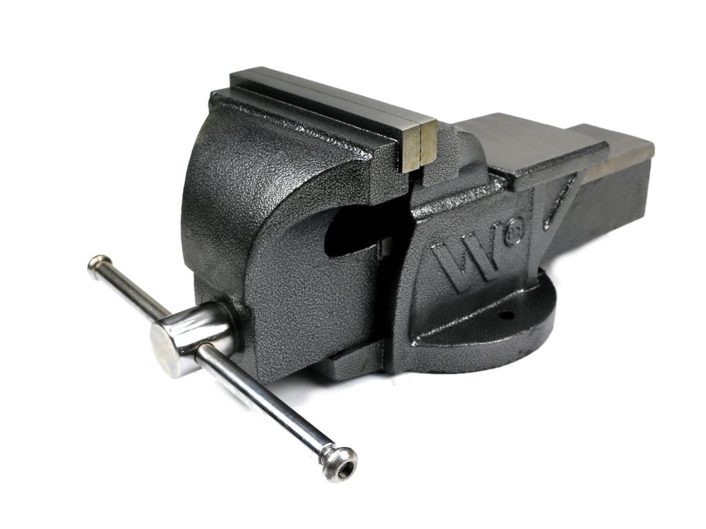Zverák zámočnícky ťažký z tvárnej liatiny pevný 150 mm Waryński