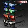 4 PCS Vintage Square Sunglasses Men Women UV400 Luxury Designer Sun Glasses Driver Eyewear Fashion Driving