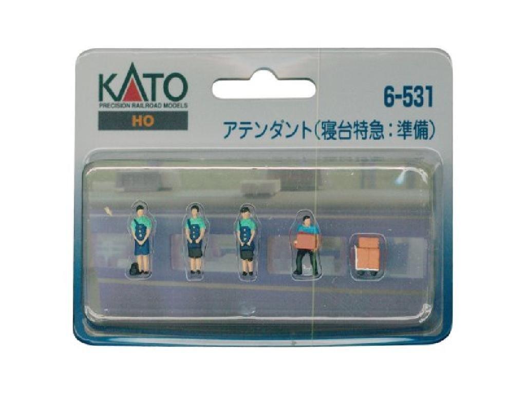 

KATO HO Gauge Attendant Sleeper Preparation Diorama Supplies Express 6-531